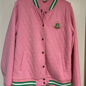 Pink Sorority Quilted Women's Jacket